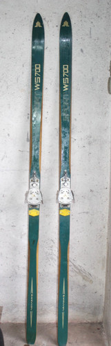 Vecchi sci legno - sci, cm