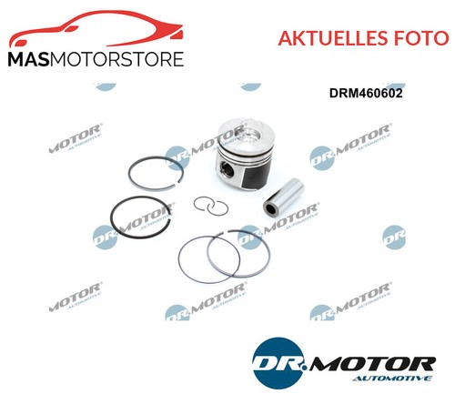 Pistone motore con anelli - motore,