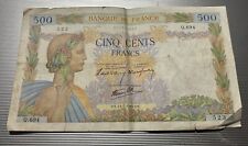 Banconota 500 Franchi Francesi 1941