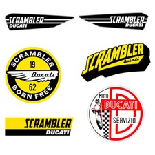 Adesivi ducati scrambler - adesivi,