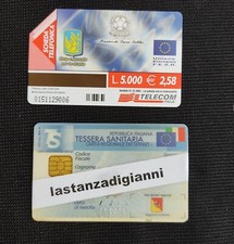 scheda telefonica MINISTERO LAVORI PUBBLICI Telecom 2001 ANAS usata Sip