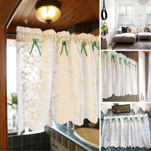 Mezza tenda pizzo bianco - tenda,