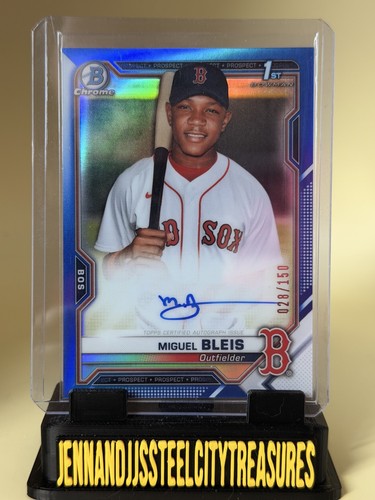 2021 bowman chrome - bowman, miguel
