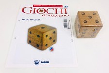 Giochi D'Ingegno in Legno Fabbri Dado Magico + Libretto
