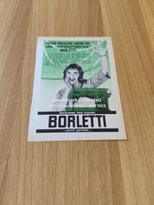 1958 BORLETTI SUPERAUTOMATICA