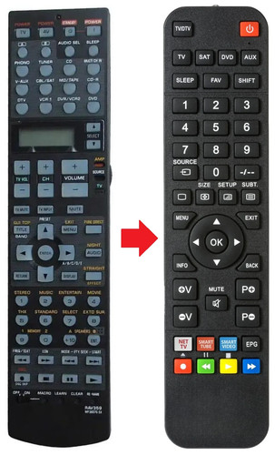 Telecomando adatto per yamaha - telecomando,