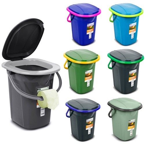 Secchio portatile 19l wc - portatile,