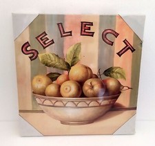 QUADRO CON FRUTTA DA PARETE