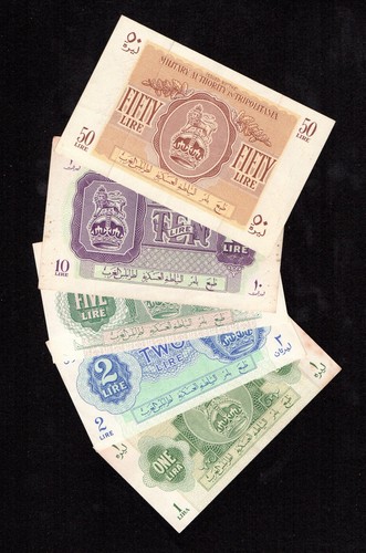 Lotto lire military authority - lire,