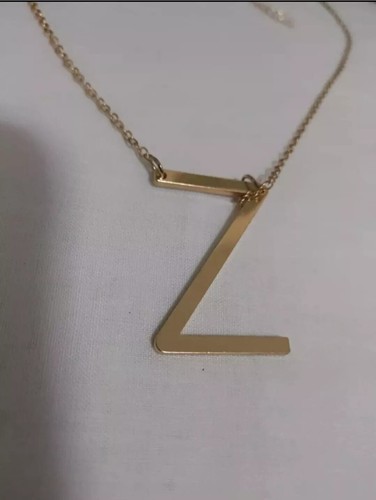 Collana con pendente metallo - collana,