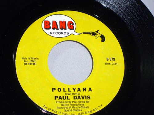 Paul davis pollyanna i just - /,
