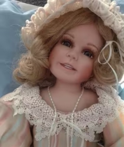 Bambola artista porcellana - bambola, d'artista