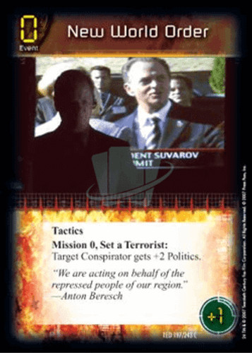 New world order first - new,