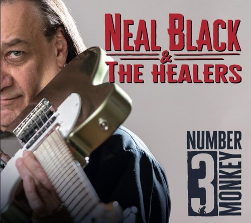 Neal black number monkey - 3,