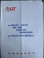 Depliant Treno GT Le 880.001 -