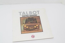 Vintage 1980 Talbot Matra