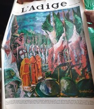 L'Adige, 52 pp. + Copert., 50° Anniversario Guerra Redenzione, 3/11/68, cm 60x44