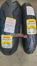 COPPIA GOMME PIRELLI 120/70ZR17 (58W) + 180/55ZR17 (73W) DIABLO ROSSO CORSA II