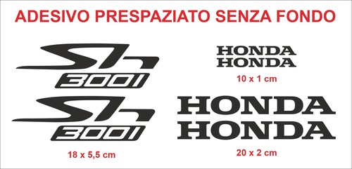 Adesivi 300 honda - adesivi,