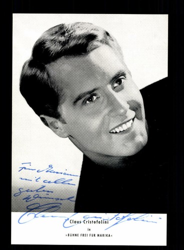 Claus cristofolini cartolina - claus,