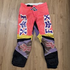 Vintage 90s Neon Fox Racing