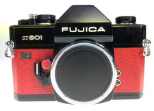 M42 FUJICA ST801 black, pelle