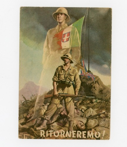 Fascismo ritorneremo africa - fascismo,