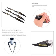 Elica pieghevole in nylon per