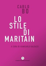 CARLO BO - Lo stile di