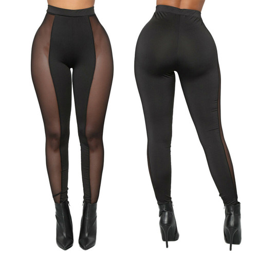 Leggings donna vita alta