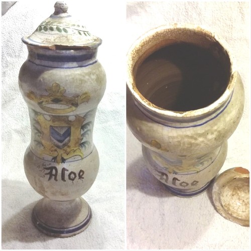 Vaso contenitore per aloe - vaso, di