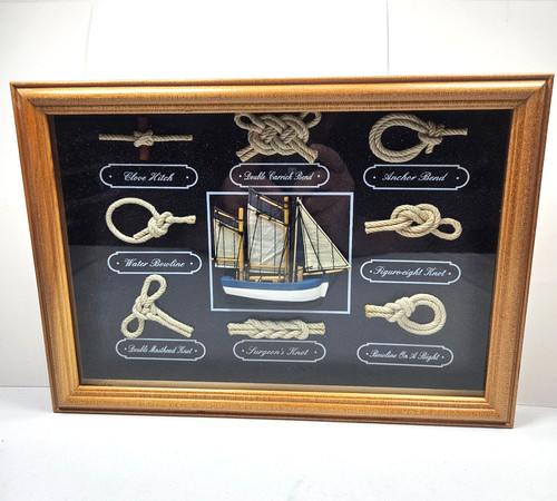 Nodi per veliero nautico - nodi, 3d