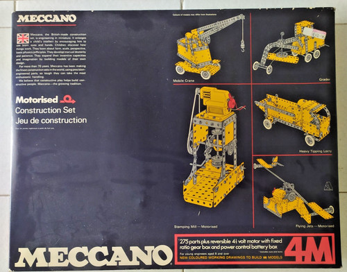 Meccano vintage 1975 set 4m - meccano,
