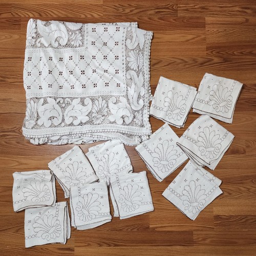 ​Tovaglia vintage francese