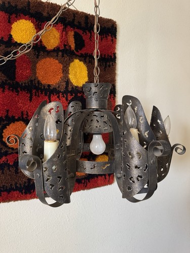 Lampadario gotico luci ferro - gotico, 6