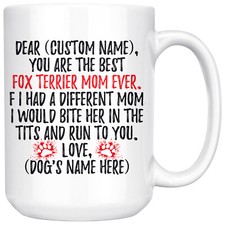 Personalized Fox Terrier Dog