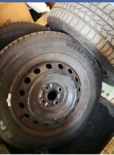 Cerchi auto in acciaiocompleta di gomme termiche x Toyota yaris 2010 n. 4