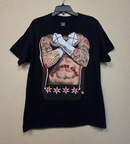 Wwe shirt uomo large - nera, cm