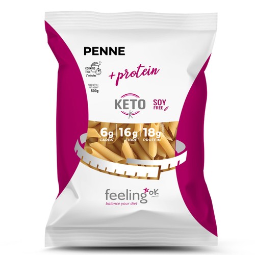 Feeling penne protein - ok, 500