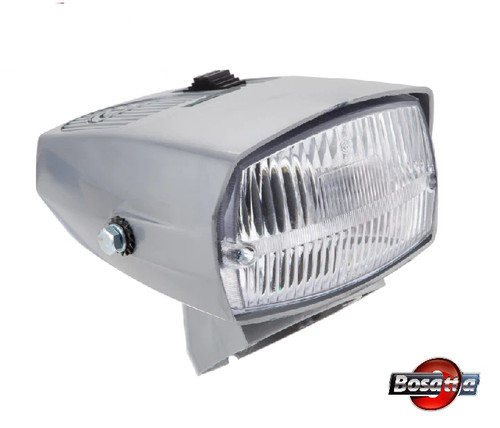 Faro fanale anteriore grigio - anteriore,