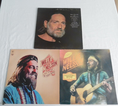 Willie nelson lot vinyl - willie, of