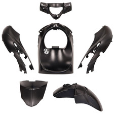 KIT 6 PZ CARENE NERO OPACO PER