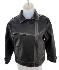 Giacca Moto Zara Bambini Nera