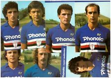 Cartoline Calciatori 1,00 a 10,00 cad. uno Menù a Tendina