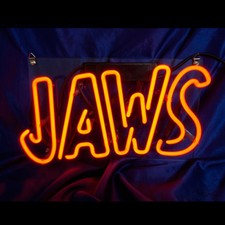 Insegna Neon 20" JAWS Luce