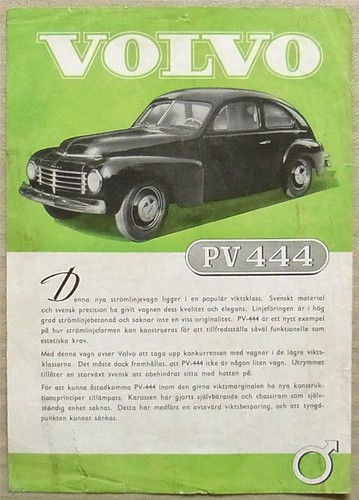 Volvo 444 scheda specifiche - 444,