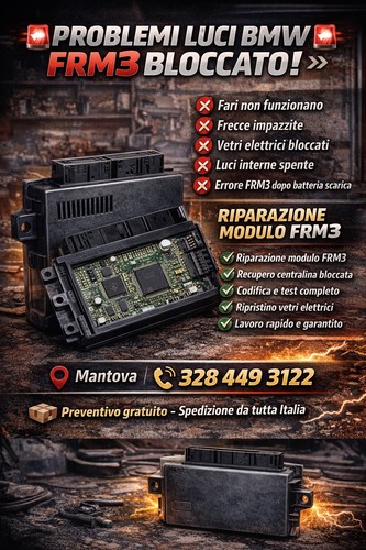 Riparazione modulo luci frm3 - riparazione,