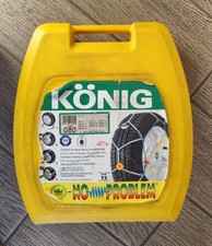 Catene da neve KONIG NO PROBLEM T2 10mm mai utilizzate.