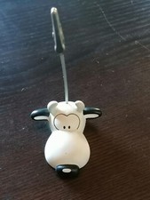 VIS CLIP PORTAFOTO IN RESINA MUCCA - Christmas Birthday Gift -  COW PHOTO HOLDER