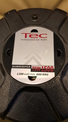 Subwoofer tec tsw - subwoofer, 1500